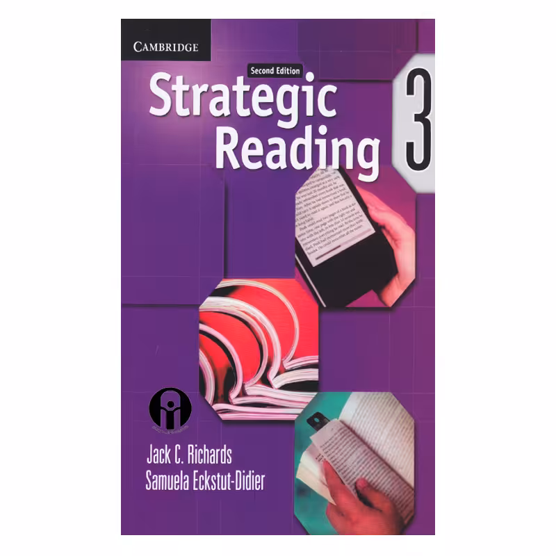 کتاب Strategic Reading 3 Second Edition اثر Jack C. Richards And Samuela Eckstut-Didier انتشارات الوندپویان