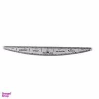 خط کش خیاطی زمرد مدل مولر منحنی