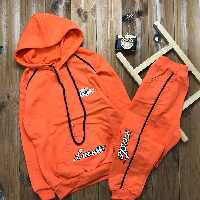 هودی و شلوار اسپرت لاگوست مناسب سن 7 تا 11 سال در سایز های 50 و 55 و 60 جنس پارچه دورس اسپان لاکرادار عالی