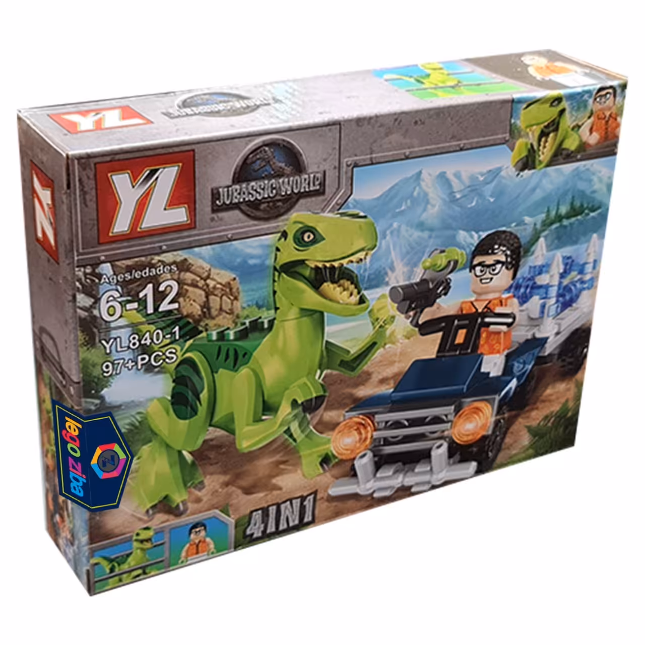 ساختنی مدل ژوراسیک کد 8401