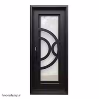 درب نفررو  ورودی لابی آهنی کد 2140