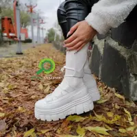 بوت لژدار جورابی دخترانه گنگ