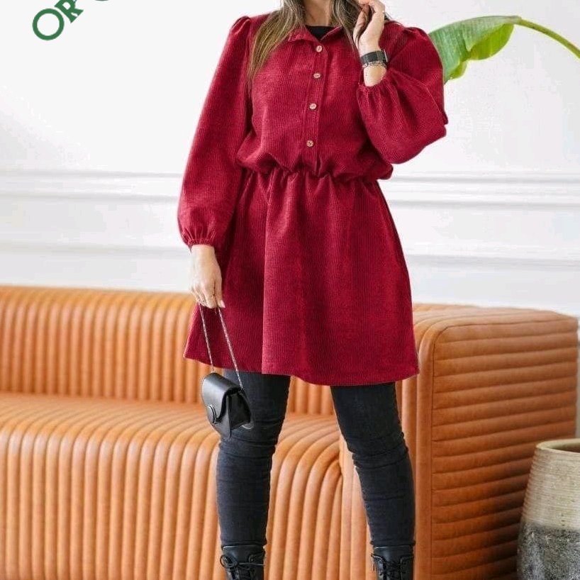 مانتو کبریتی درشت کمر کش قد 88 در 6 رنگ جذاب