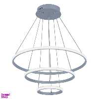 چراغ آویز چشمه نور مدل مدرن سه حلقه کدA6319-3/T