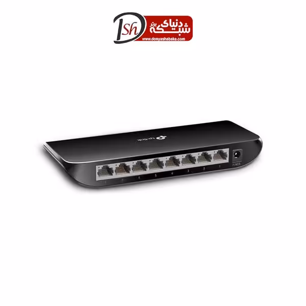 سوییچ 8 پورت 10/100/1000 تی پی-لینک مدل TL-SG1008D VER9 - دنیای شبکه برتر