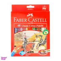 مداد رنگی 48 رنگ فابر کاستل مدل کلاسیک