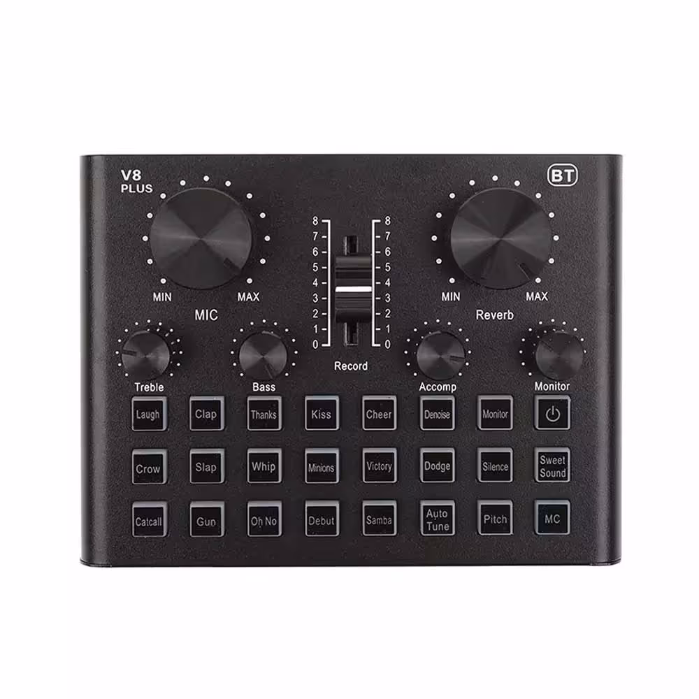 کارت صدا مدل V8 Plus مخصوص اجراهای لایو  و آنلاین