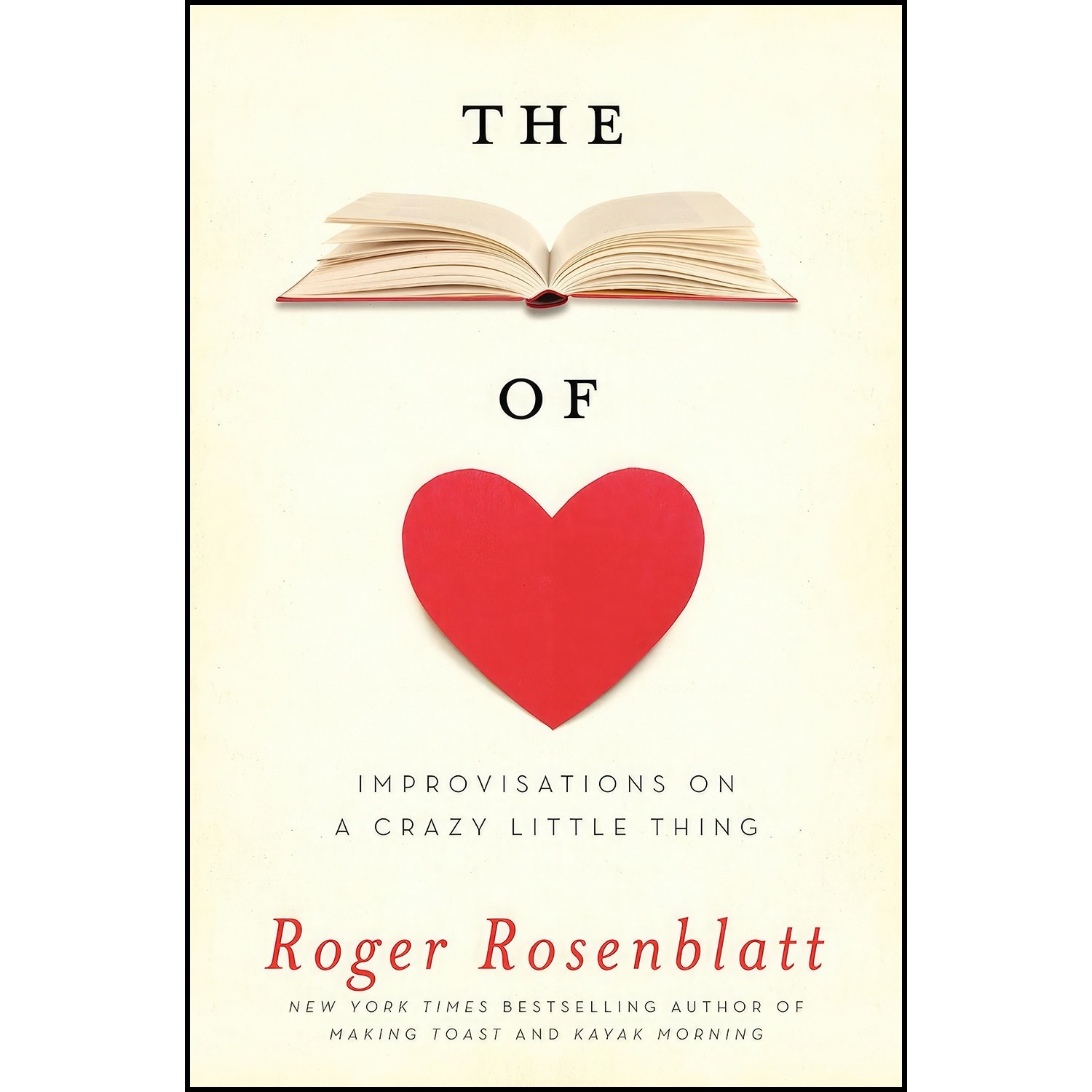 کتاب زبان اصلی The Book of Love اثر Roger Rosenblatt