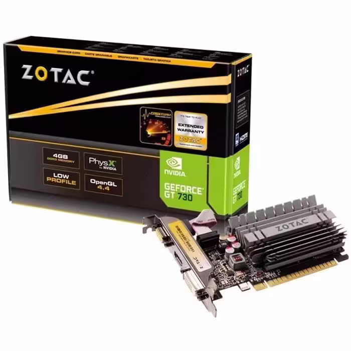 کارت گرافیک زوتاک ZT-71115-20L GT730 4G Zone Edition