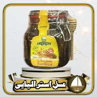 عسل طبیعی و خالص امریکن فارم یک کیلویی  اصل 