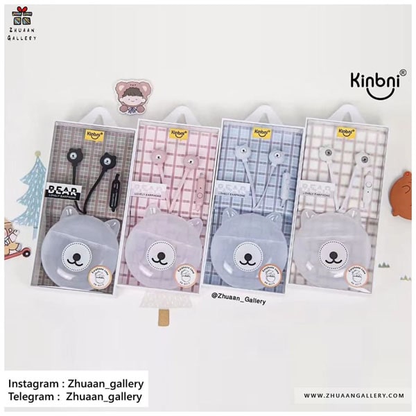 هندزفری Lovely Bear طرح خرس