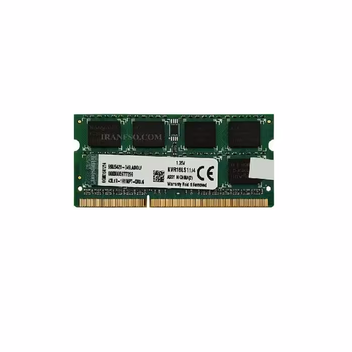 رم لپ تاپ کینگستون 4 گیگ DDR3-PC3L-1600-12800 MHZ 1.35V