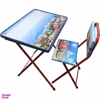 ست میز تحریر و صندلی سیوان مدل باکس دار طرح مک کویین