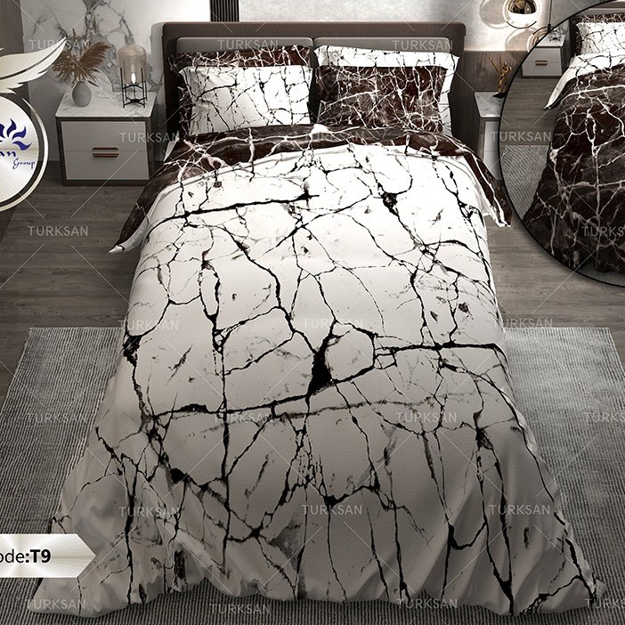 روتختی دونفره دو رو طرحدار  ترکسان طرح T9