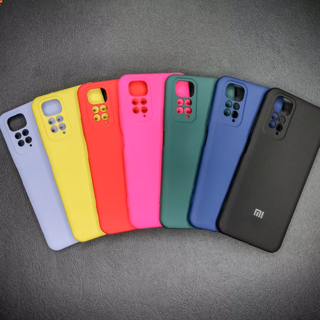 قاب سیلیکونی محافظ لنز دار گوشی