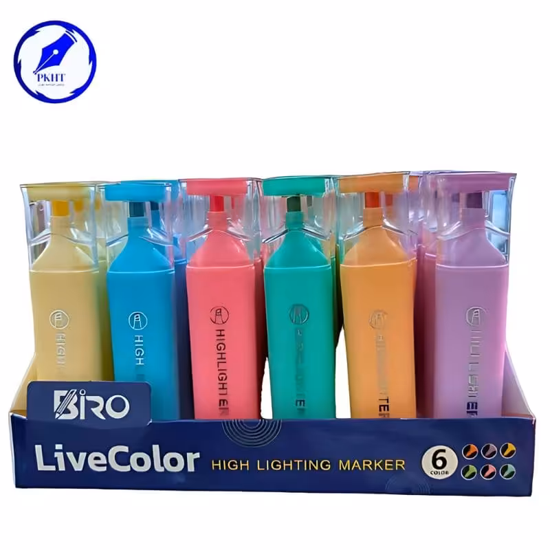 ماژیک علامت زن BIRO پاستیلی 36 عددی