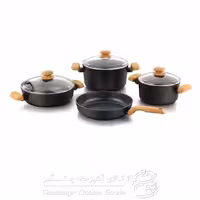 سرویس قابلمه 7 پارچه کرکماز مدل مونتانا کد 1249