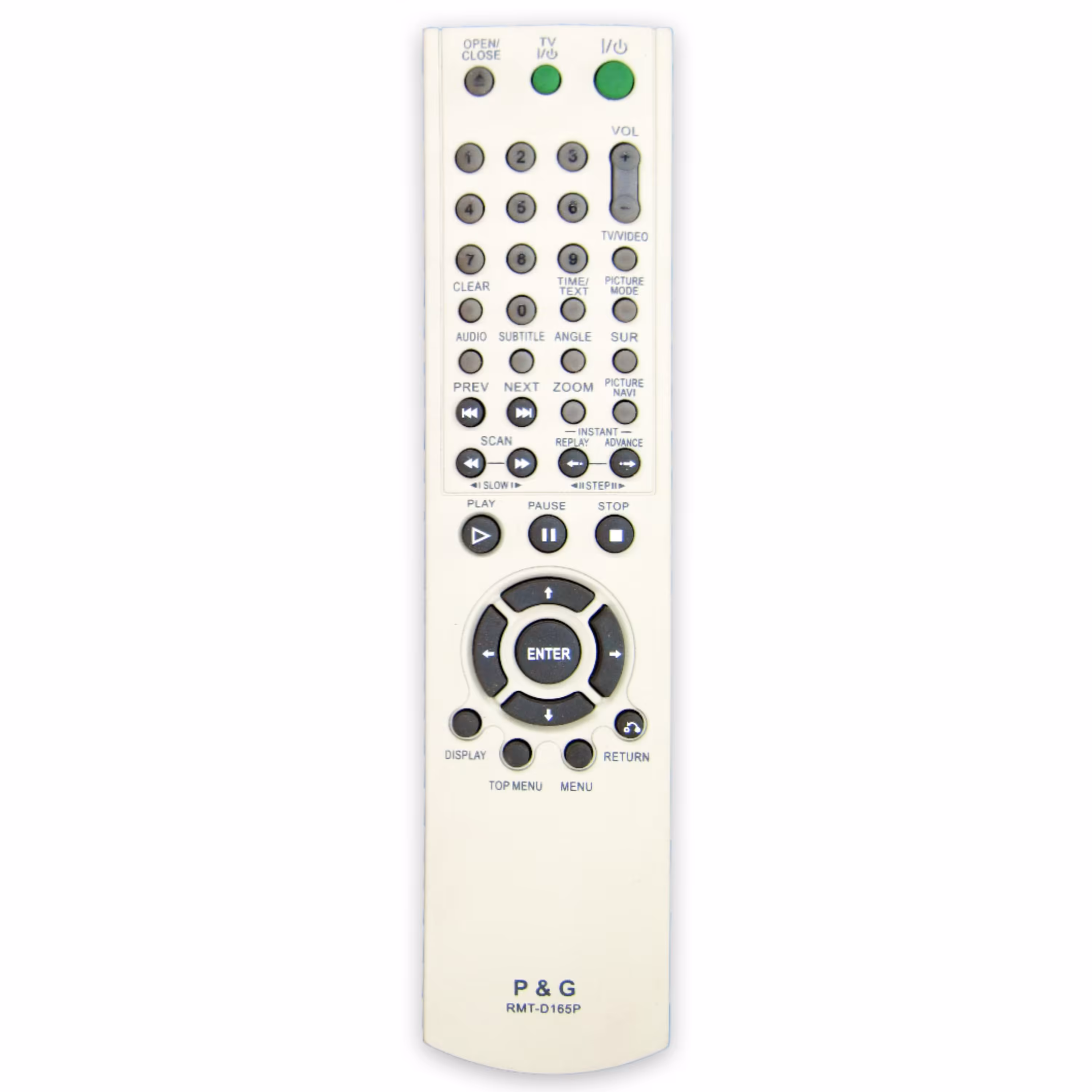 کنترل دی وی دی سونی SONY DVD اصلی مدلRMT-D165P