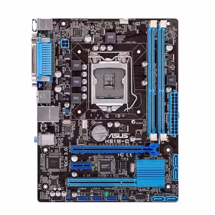 مادربرد ایسوس مدل H61M-C سوکت 1155