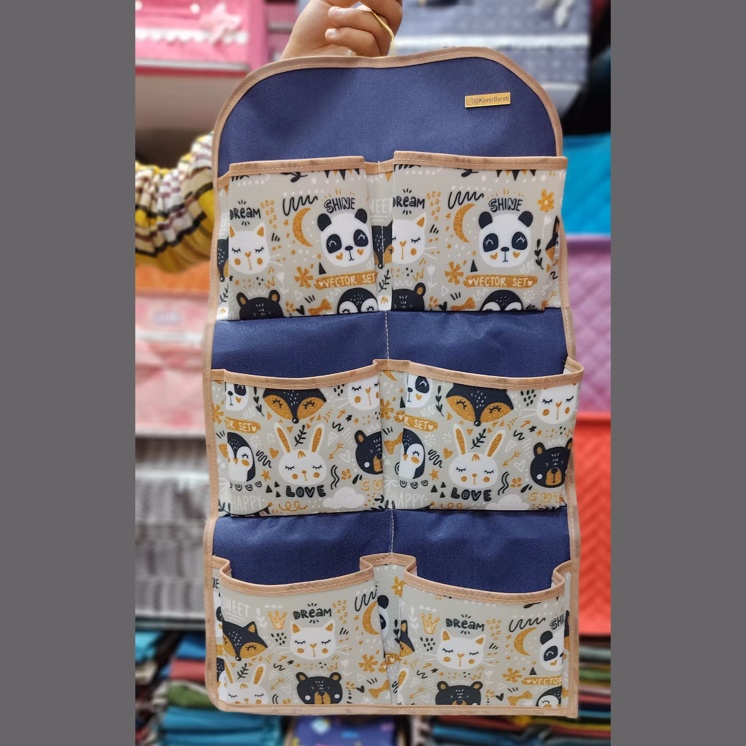 جاجورابی برزنتی 6 کیسه عروسکی