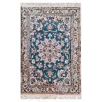 فرش دستبافت یک متری مدل نایین کد 40