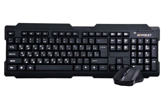 کیبورد و ماوس بیسیم ایکس-پی مدل XP-4400XP-4400 Wireless Keyboard And Mouse