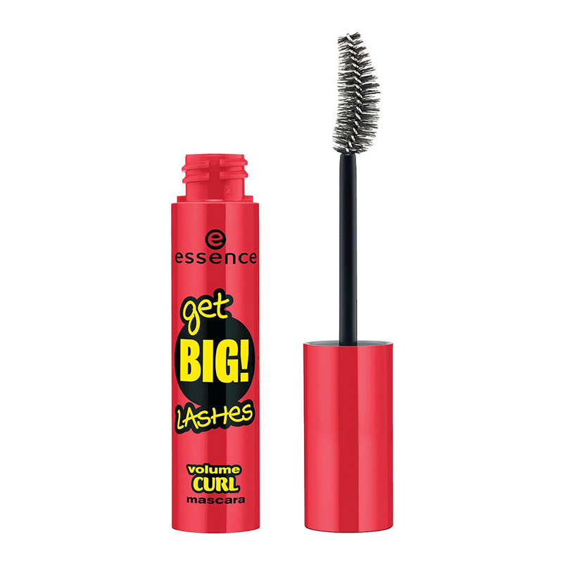 ریمل بیگ لشز اسنس قرمز مدل حجم دهنده و فر کننده big lashes