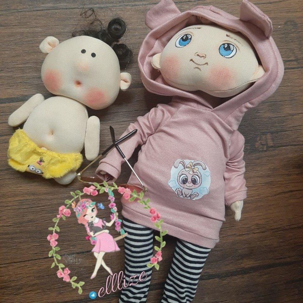 بدن عروسک طراحی چهره 30سانتی