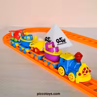 قطار اسباب بازی 5 واگن با ریل کد 1105