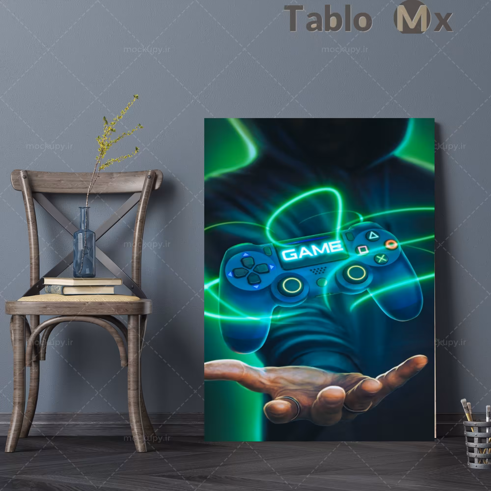 تابلو طرح دستهGAME