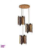 لوستر سه شعله چشمه نور کد N2686/3H