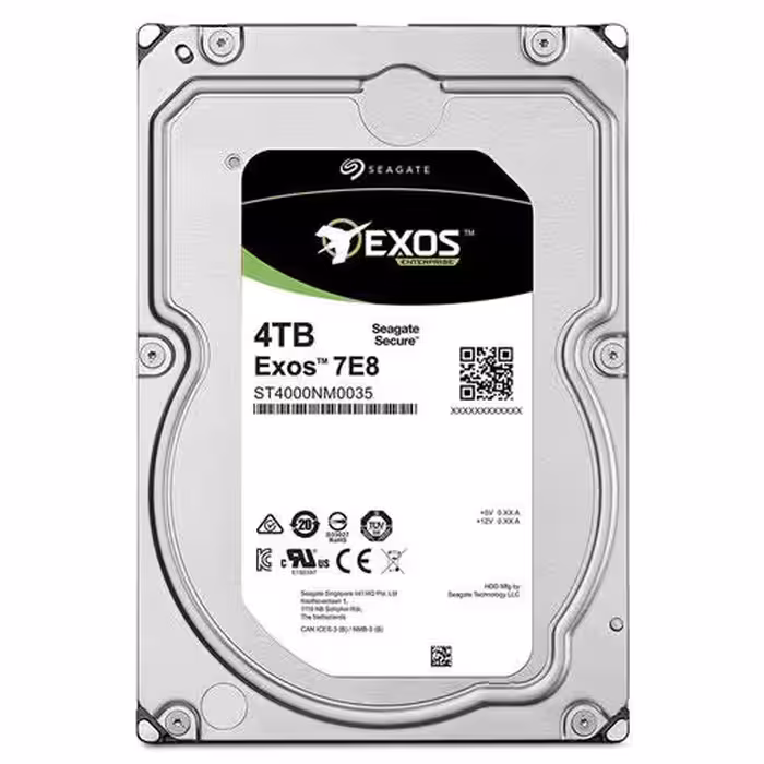 هارد دیسک اینترنال سیگیت مدل Exos SATA ظرفیت 4 ترابایت