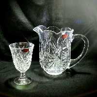 پارچ گیلاس خورشیدی ساده
