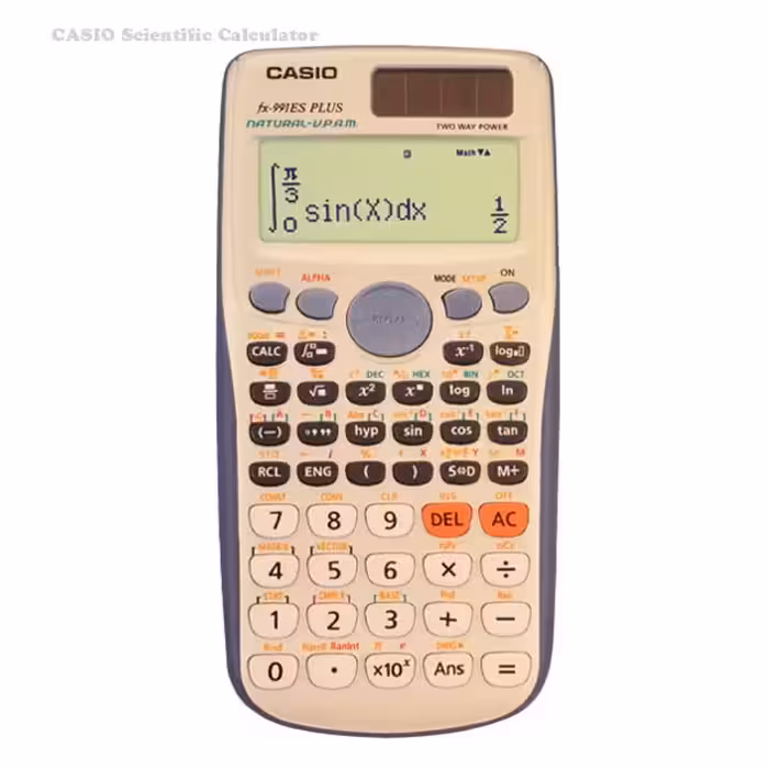 ماشین حساب مهندسی کاسیو مدل fx-991ES PLUS های کپی با قابلیت انتگرال گیری