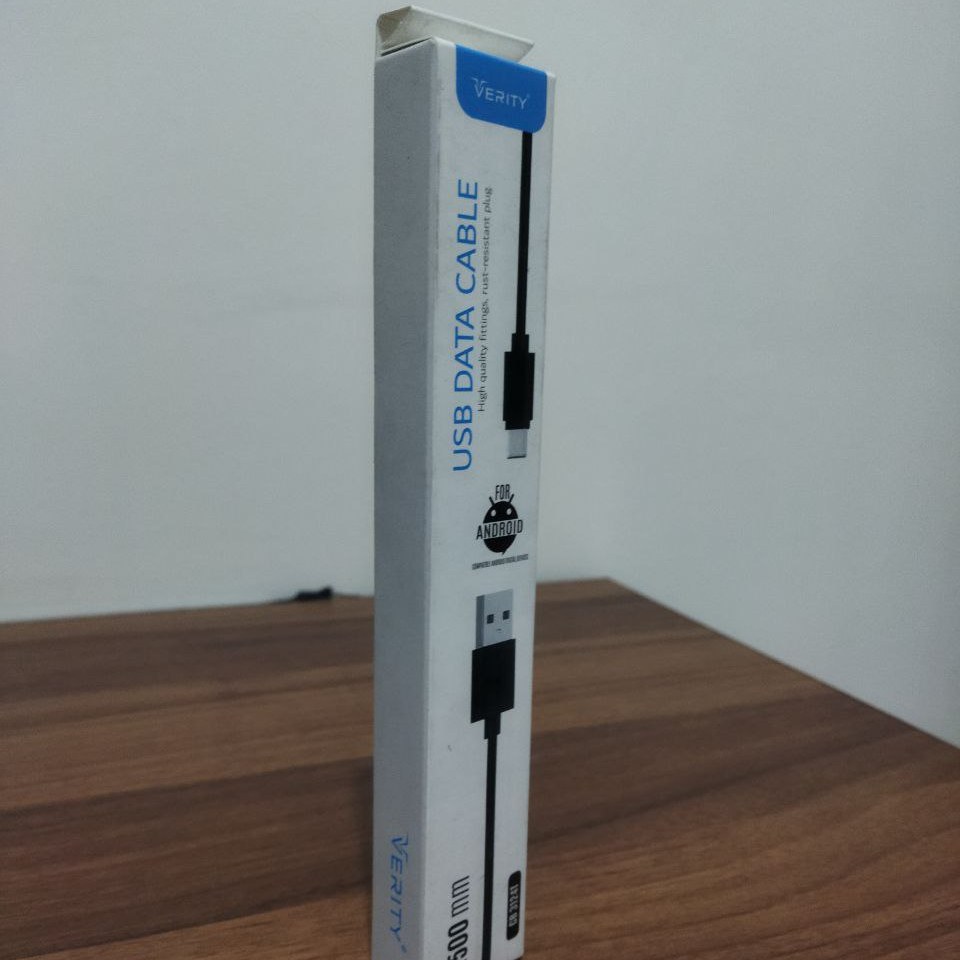 کابل شارژ اندورید تایپC مارکVERITY