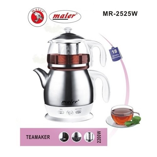 چای ساز روهمی مایر مدل MMR-2525 رنگ سفید
