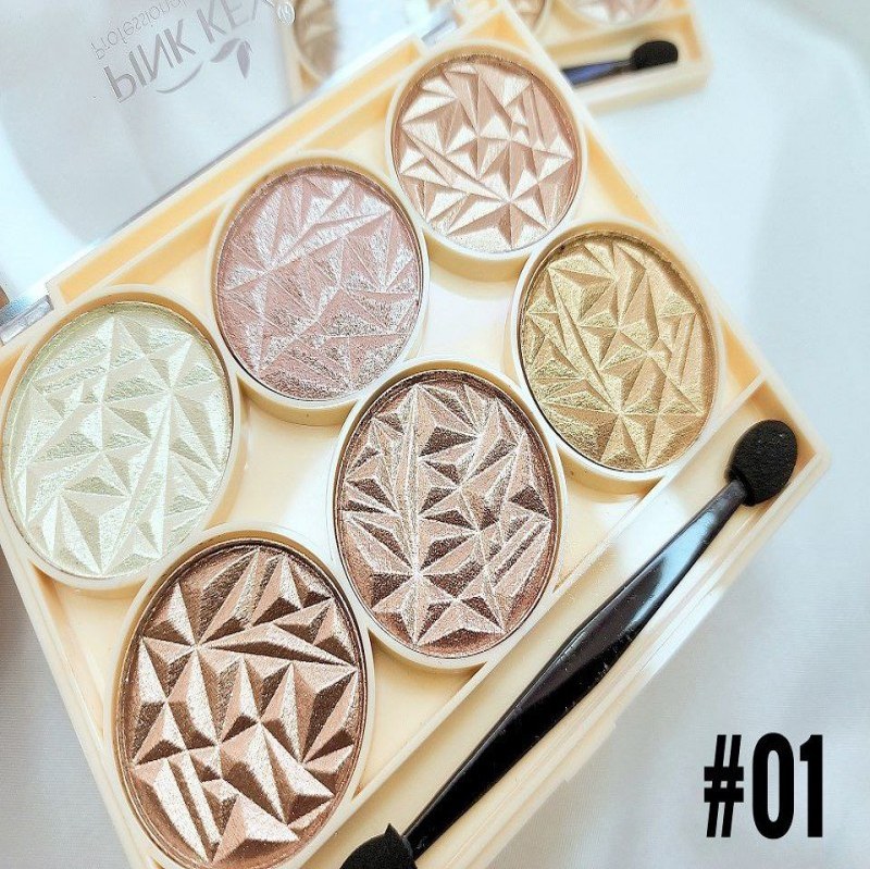 پالت هایلایتر پودری pink key