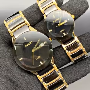 ساعت مچی ست مردانه و زنانه رادو مشکی RADO