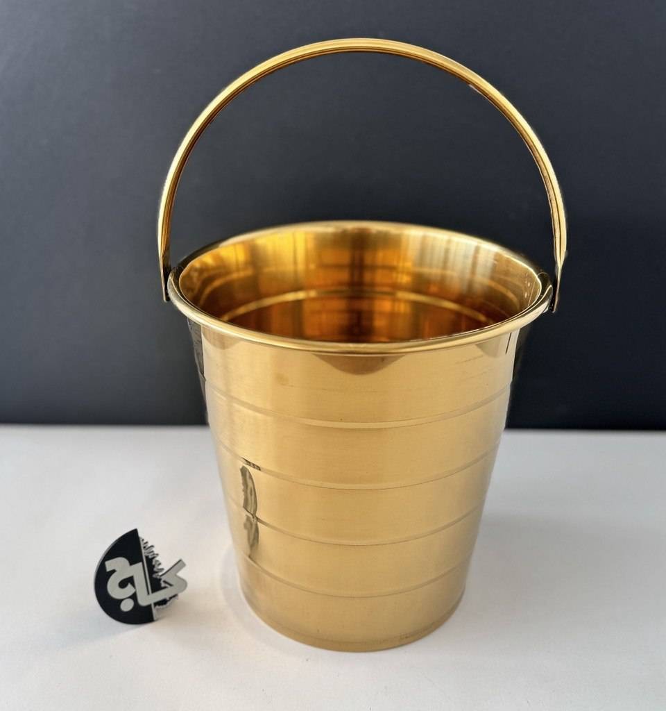 سطل یخ طلایی