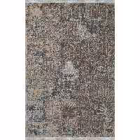 فرش ماشینی افرند طرح پتینه 500 شانه کد 6643 (شش متری)