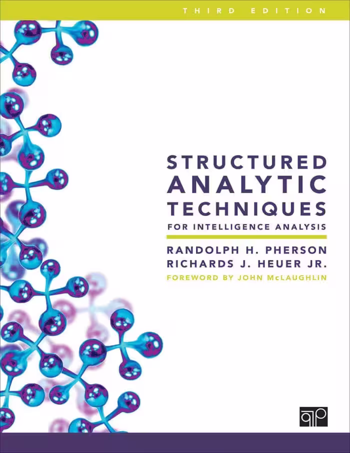 کتاب Structured Analytic Techniques for Intelligence Analysis
