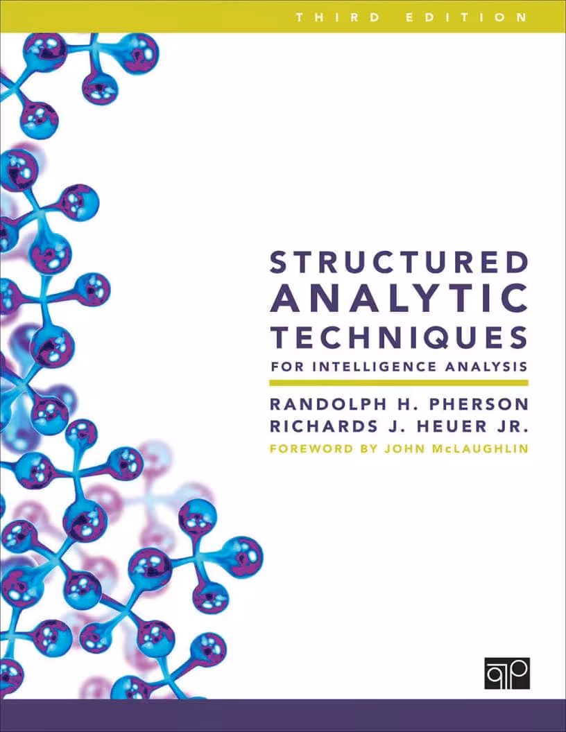 کتاب Structured Analytic Techniques for Intelligence Analysis