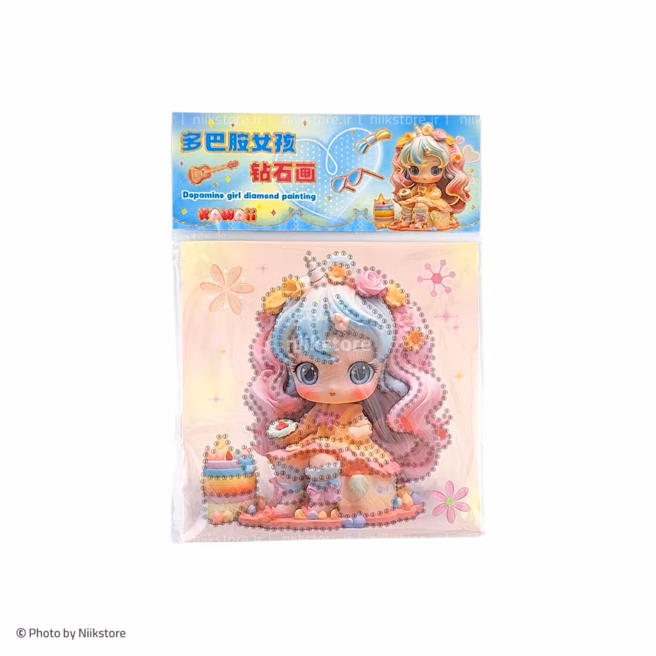 نقاشي الماسي طرح دختر کد 895/5