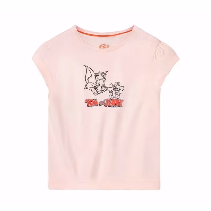 تیشرت  بچه گانه نخی لوپیلو سایز  4 تا 6 سال 