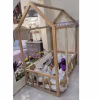 تخت خود رنگ راش مدل  HI BABY