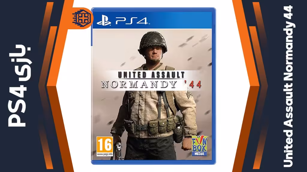 دیسک بازی United Assault Normandy 44 – مخصوص PS4