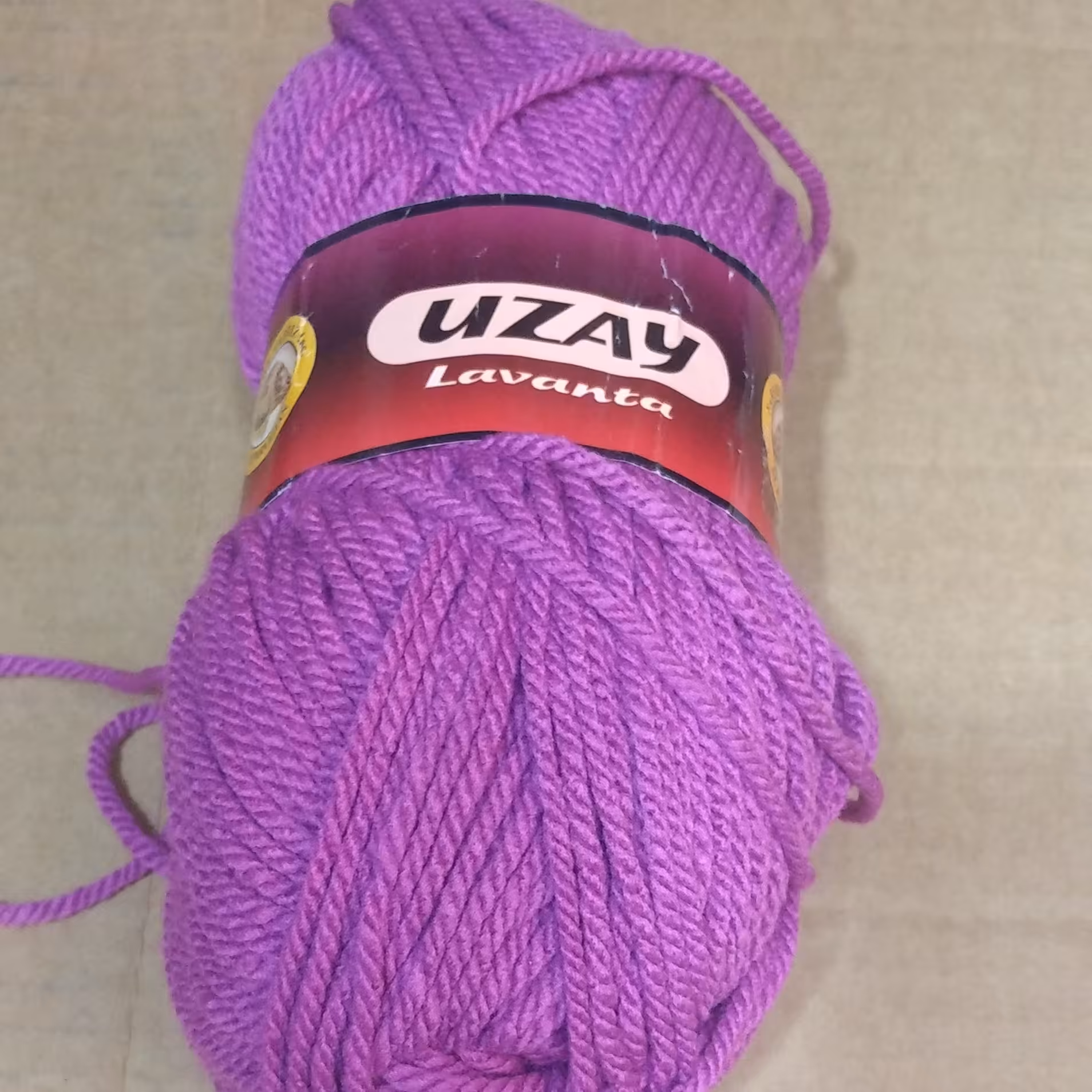 کاموا ضخیم ازای بنفش 