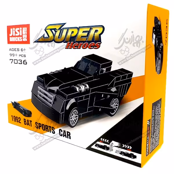 لگوساختنی جی سی مدل ماشین بت من کد 7036