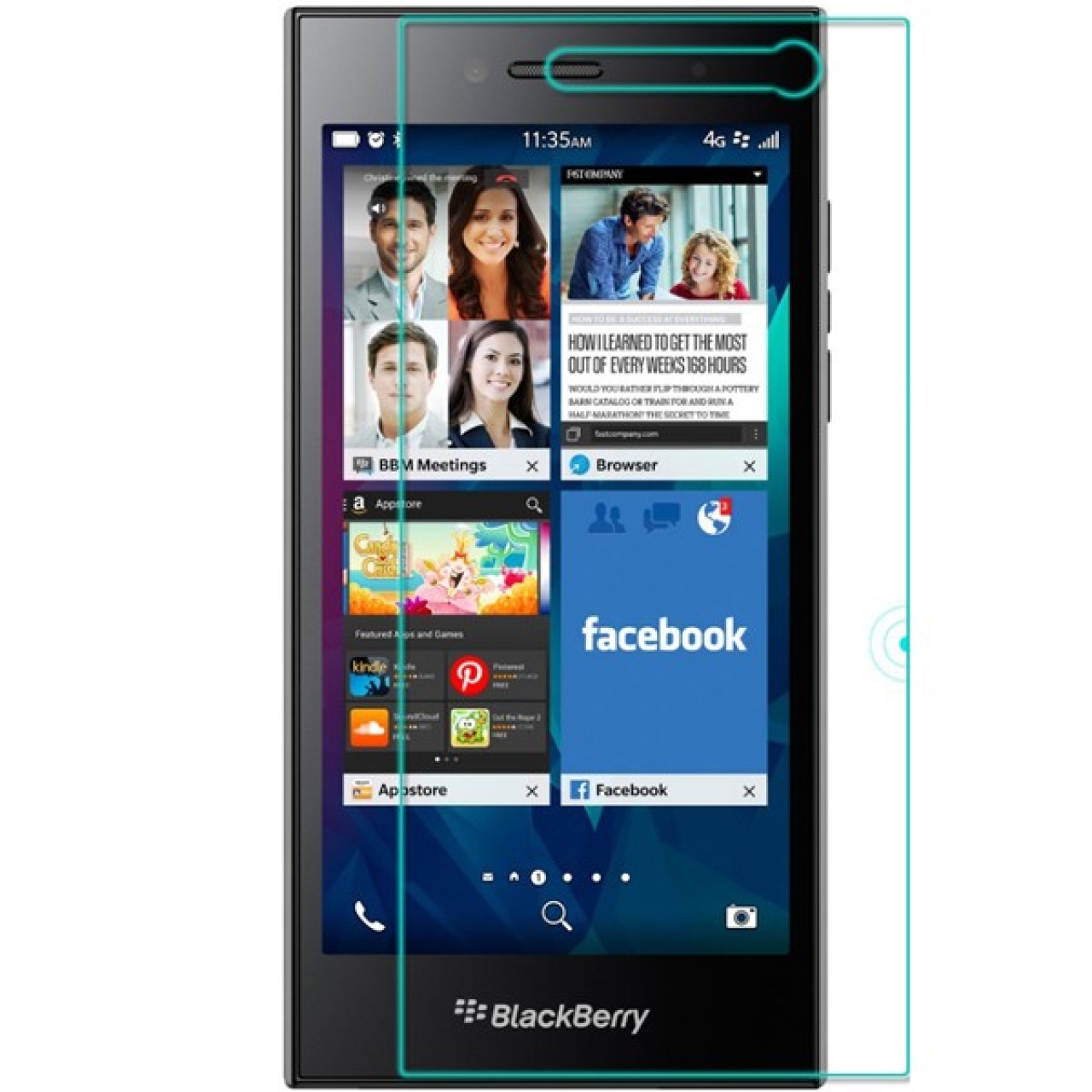 محافظ صفحه نمایش مناسب برای مدل BlackBerry Leap