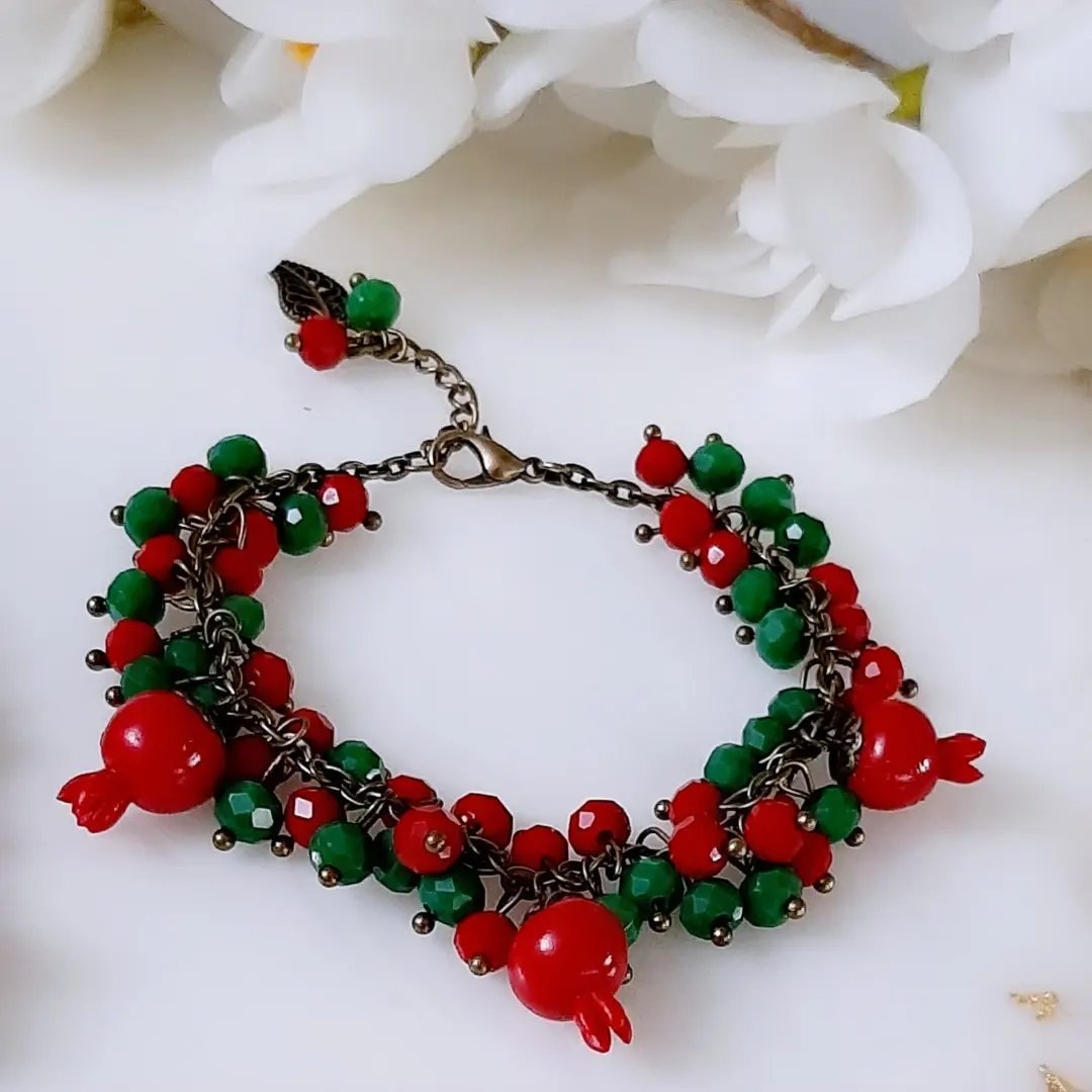 دستبند یلدایی انار